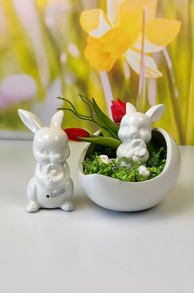 Dekoset Schale Porto mit Hase Finja