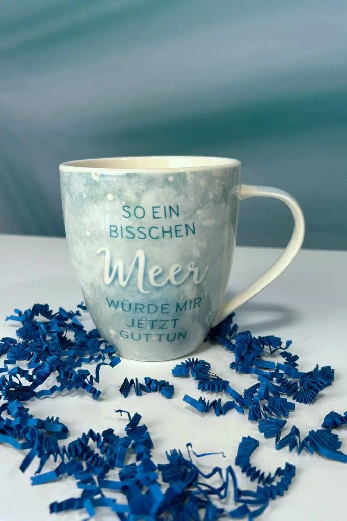 Porzellanbecher bisschen Meer