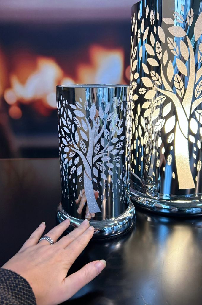 Pouch Lampe Baum dimmbar