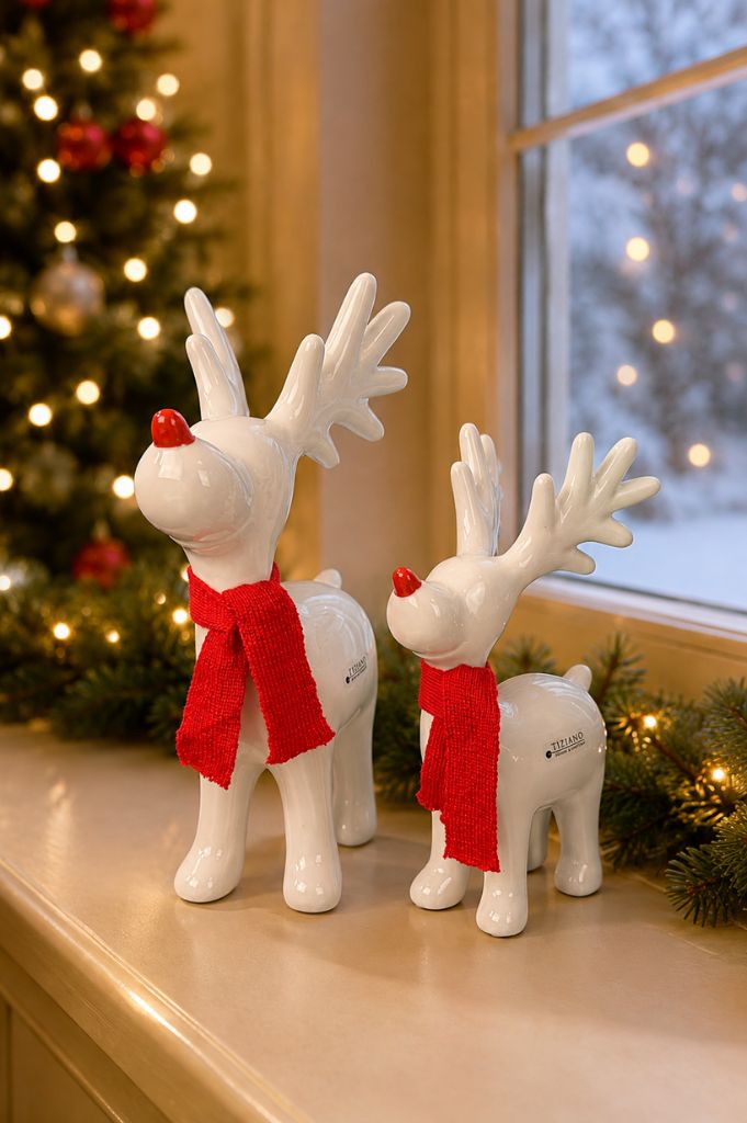 Rentier Rudolph dekoriert