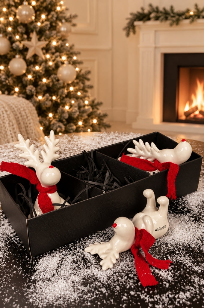 3er Set Rudolph in Geschenkverpackung