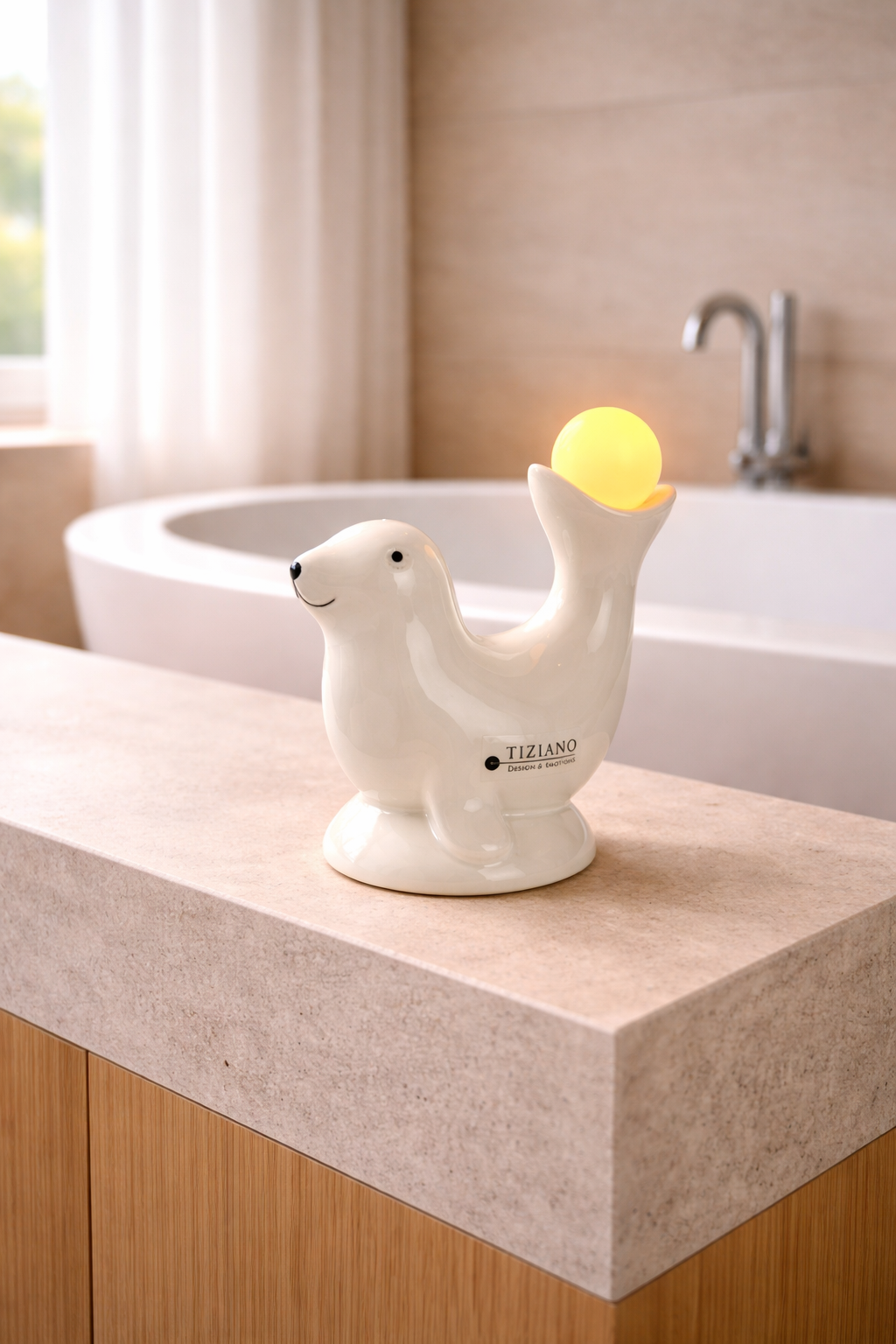 Robbe Sandra LED 11,5cm creme-weiß