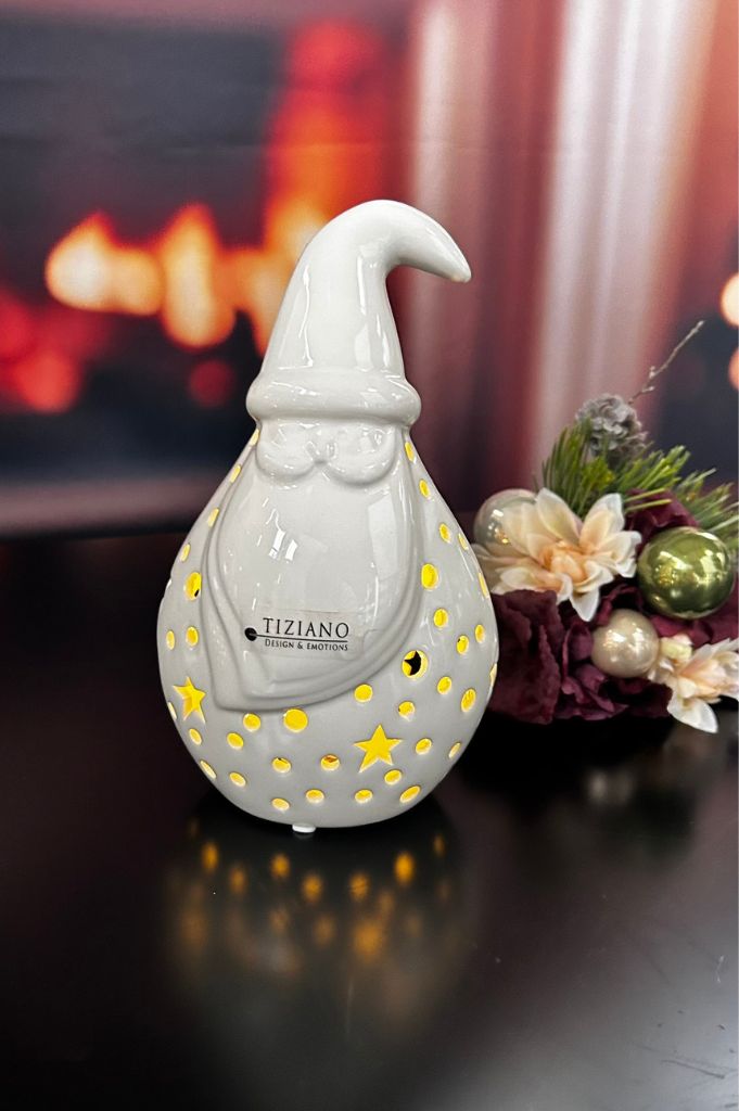 Santa Tinello LED 15cm creme