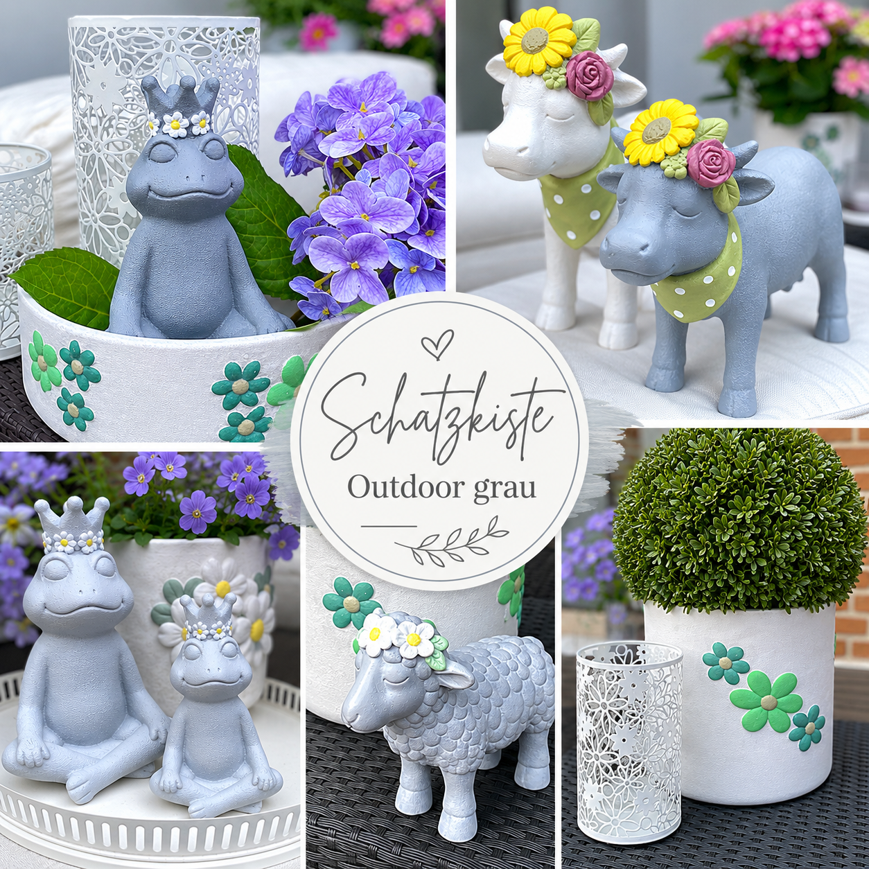 Schatzkiste Outdoor grau