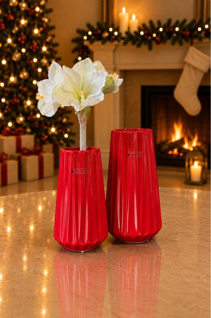 Vase Siena rot