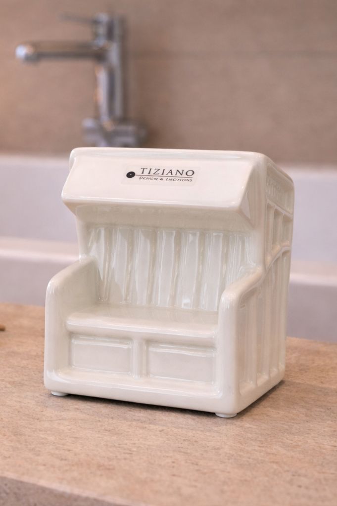 J11 Deko Strandkorb Colli creme-weiß