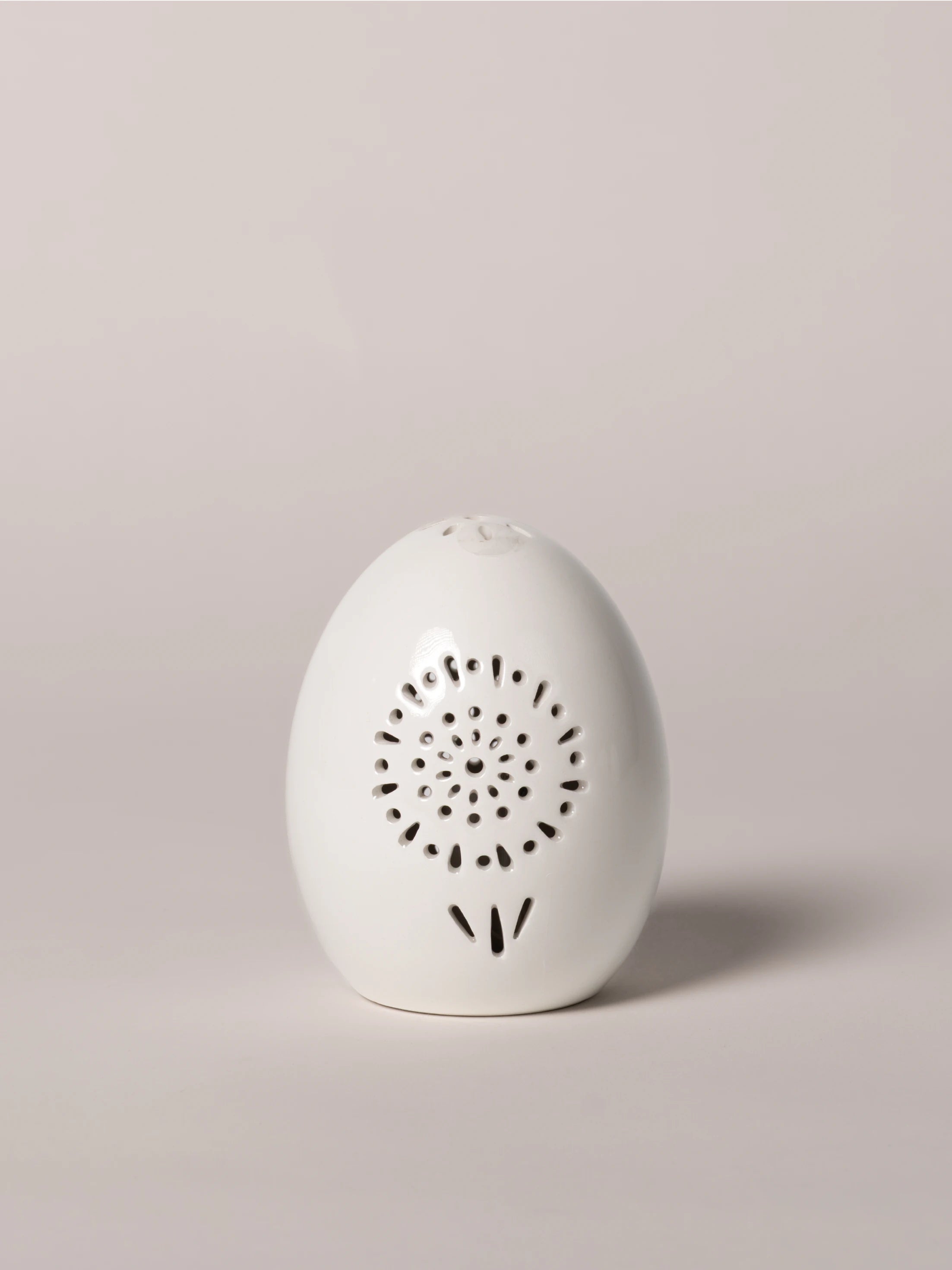 Deko Ei Mariola LED creme-weiß