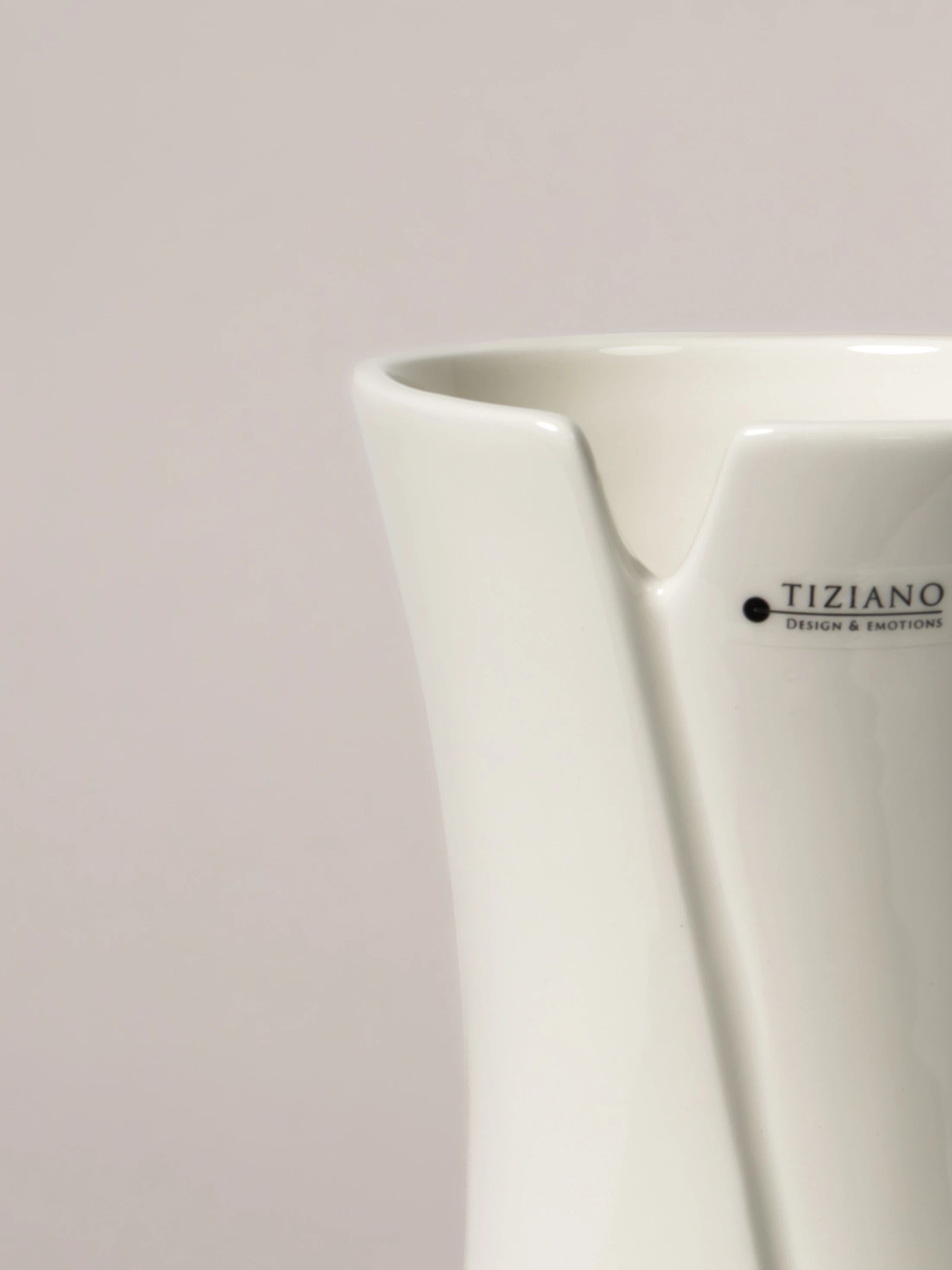 Vase Mondavio creme-weiß