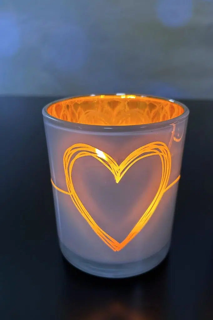 Glasteelicht Violetta