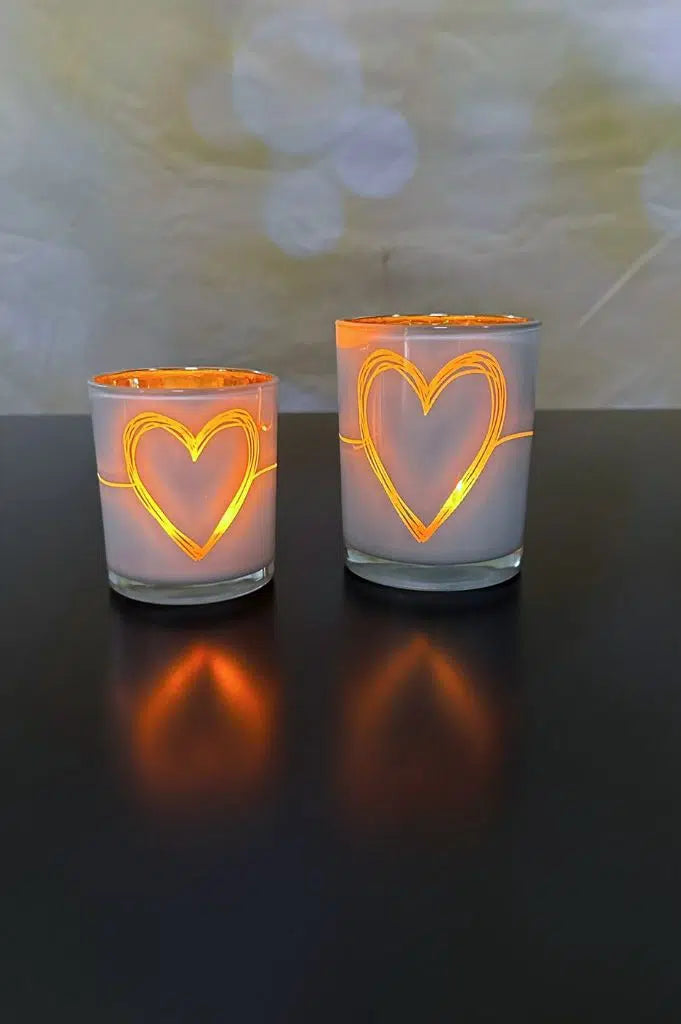 Glasteelicht Violetta