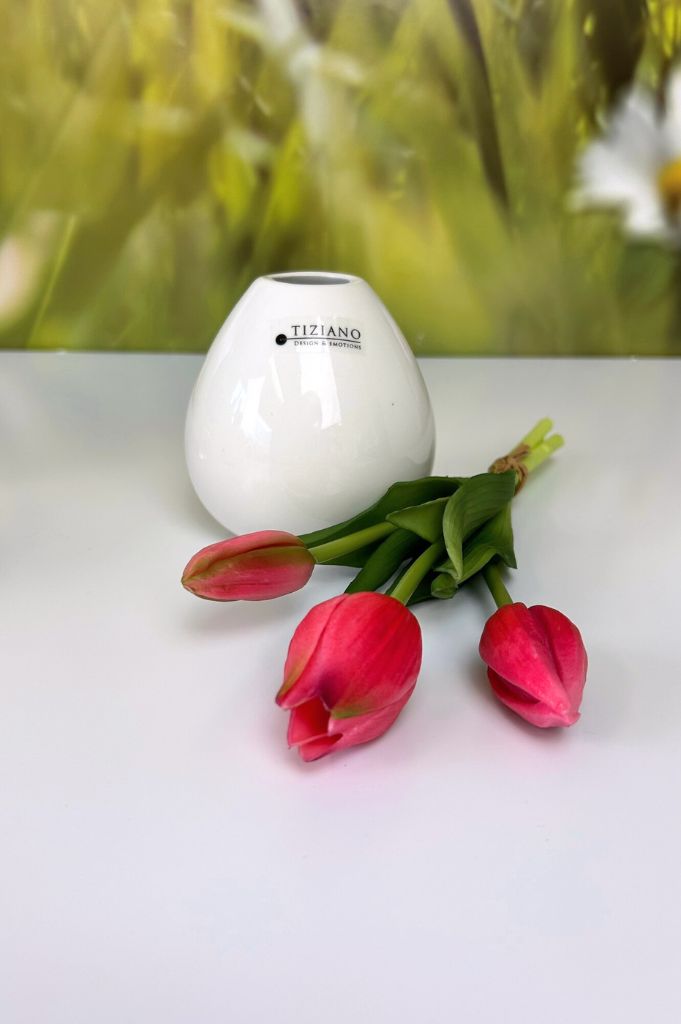 Deko Tulpen 3er Bund Sally 25cm beauty