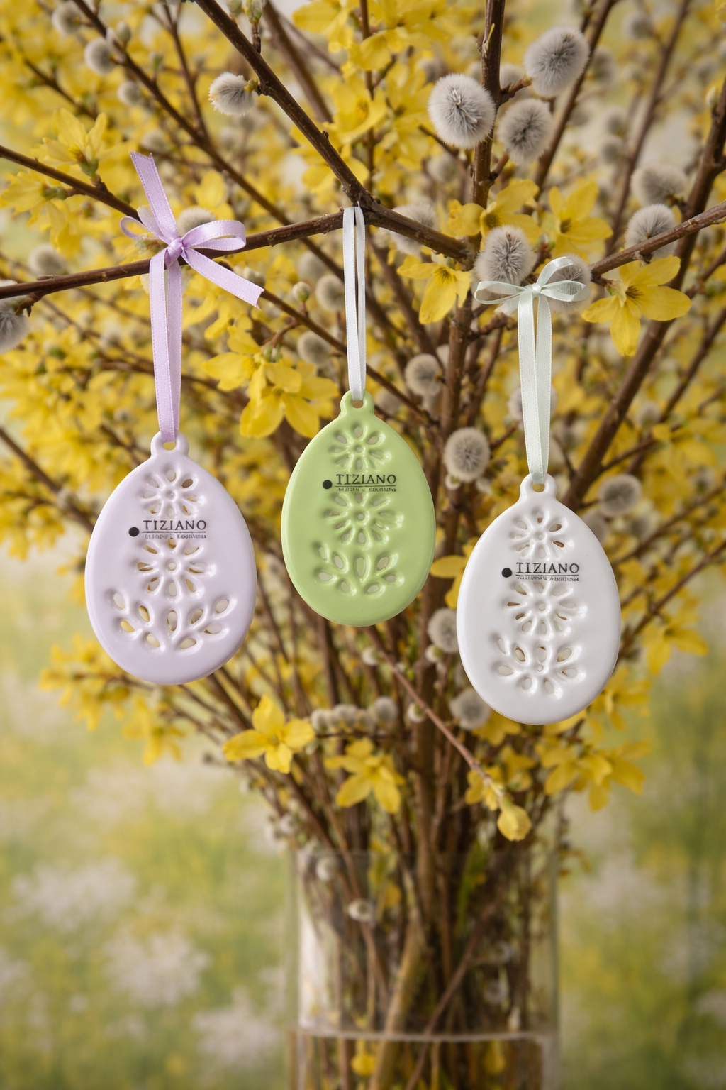 Deko Hänger Vellina farbig