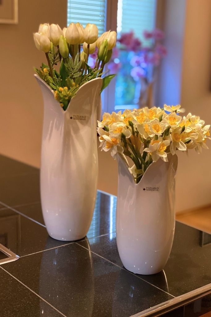 Vase Florenta dekoriert