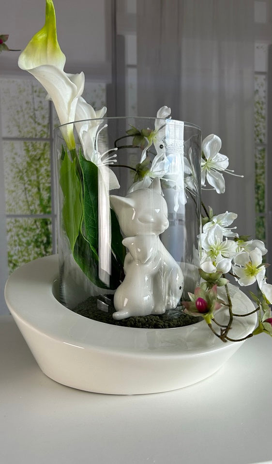 Windlicht_Lini_Katzenpaar_Nala