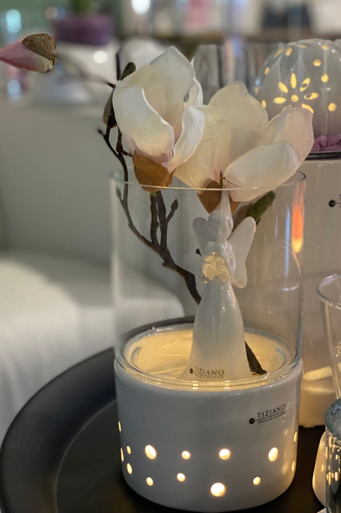 Estrella Fee mit Herz weiß-creme