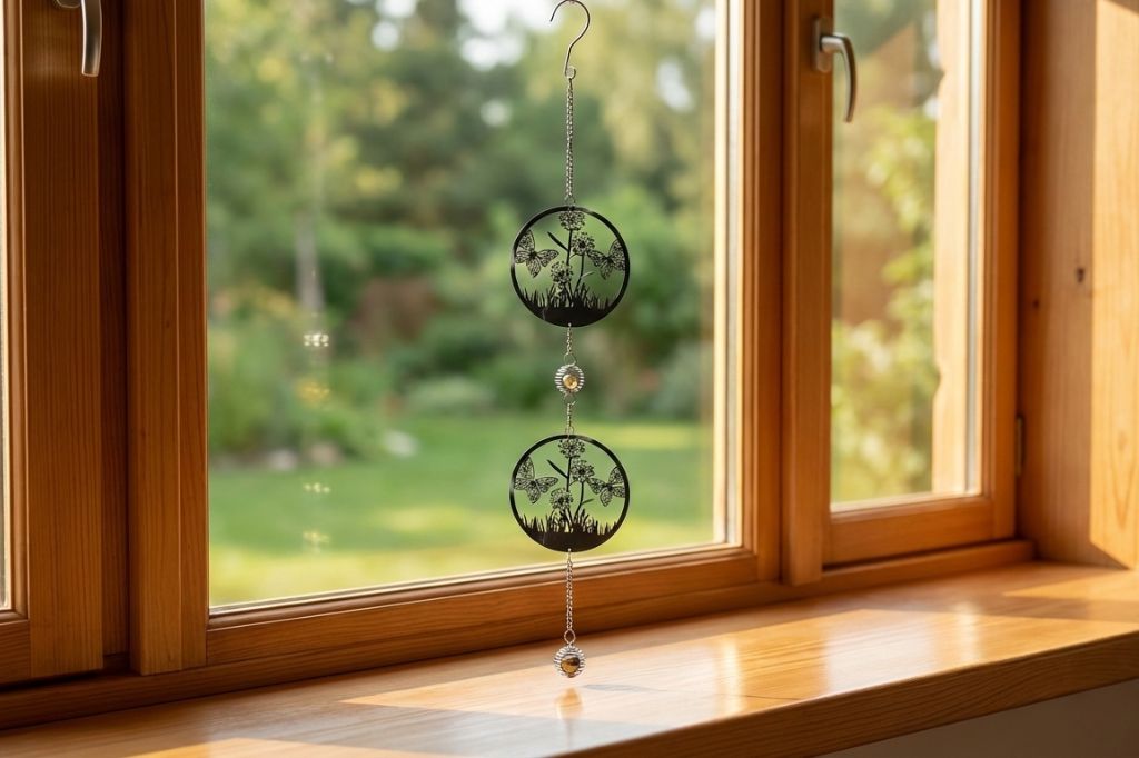 Deko Hänger Girlande sortiert silber