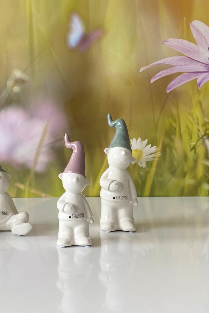 Zwerg Fido stehend Mütze in 2 Farben