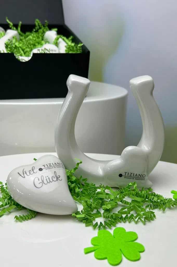 Geschenkbox Hufeisen Fortuna Herz