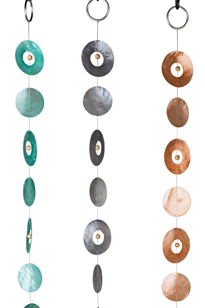 Deko Girlande Capiz Muscheln 86cm