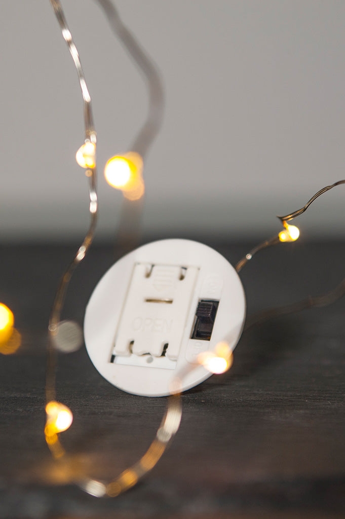Lichterkette LED Batteriefach