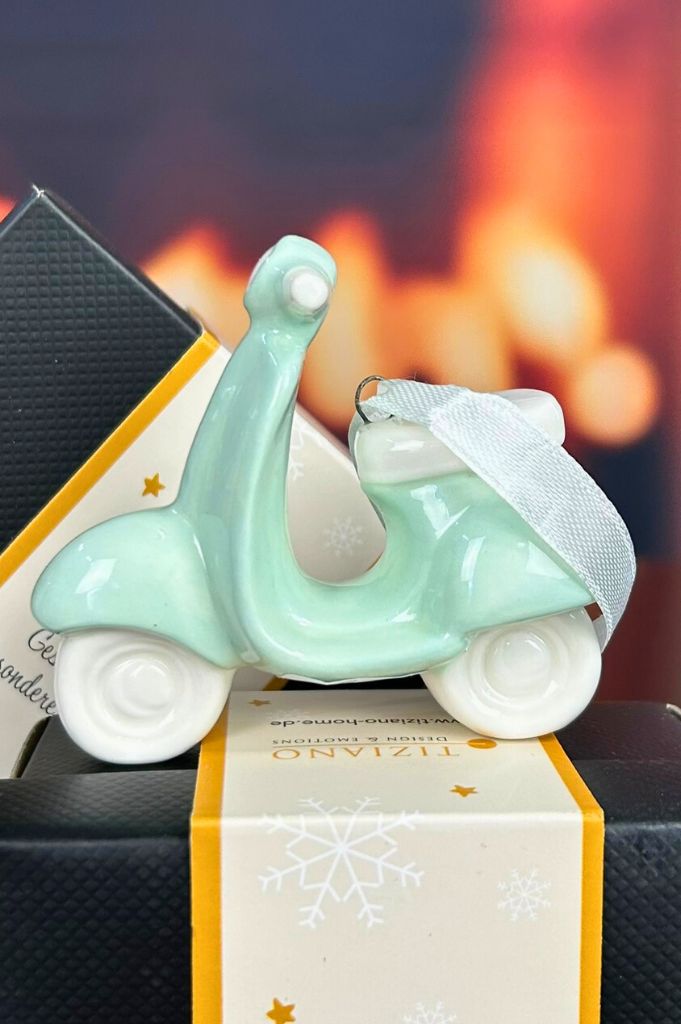 Deko Baumhänger Vespa Loreo 7cm dekoriert