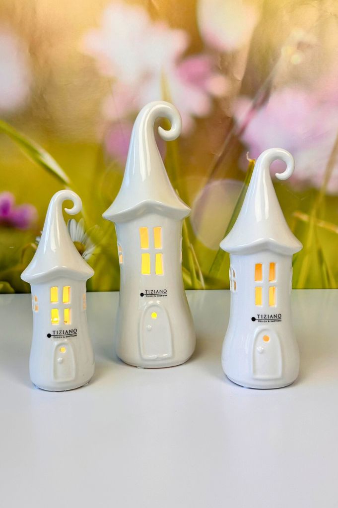 Lichhaus Malva LED creme-weiß