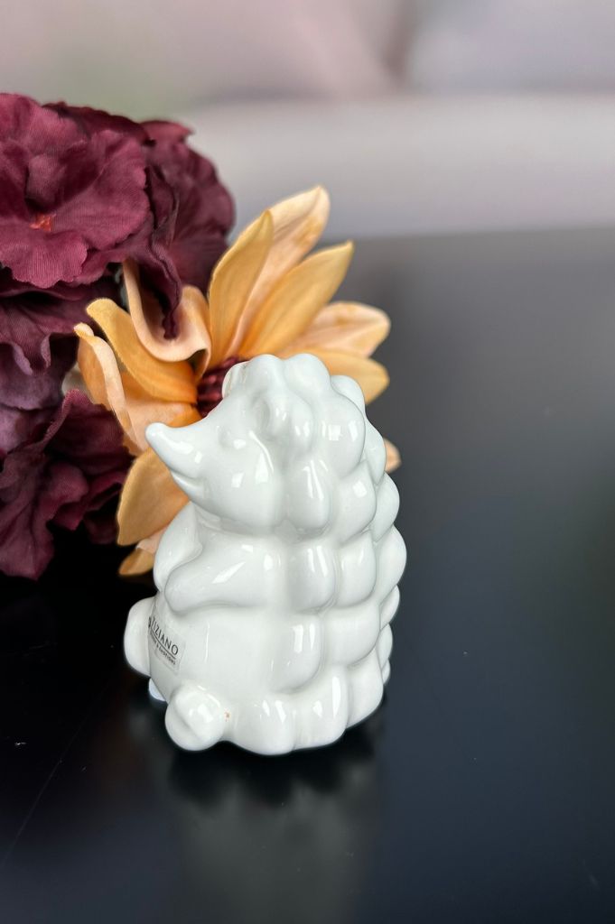 Dekoigel Max sitzend creme-weiß