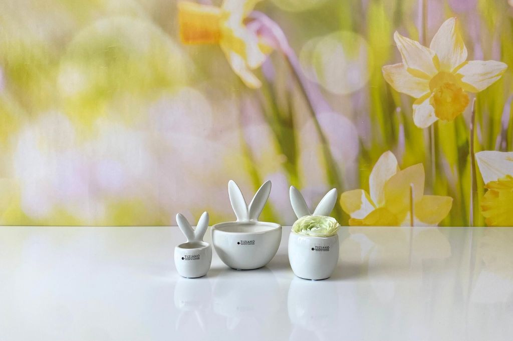 Schale Molini 13cm m.Ohr hinten creme-weiß