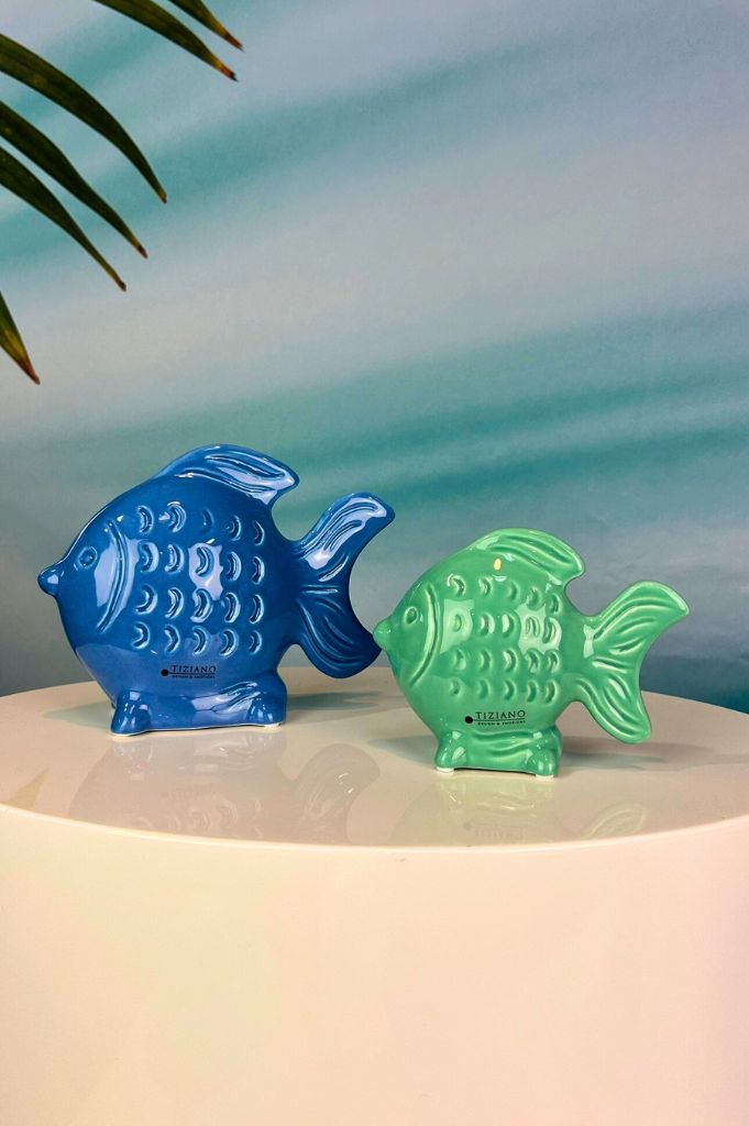 Fisch Neon farbig sortiert