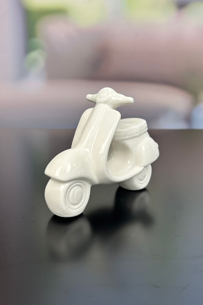 Deko Vespa Vespina 17cm creme