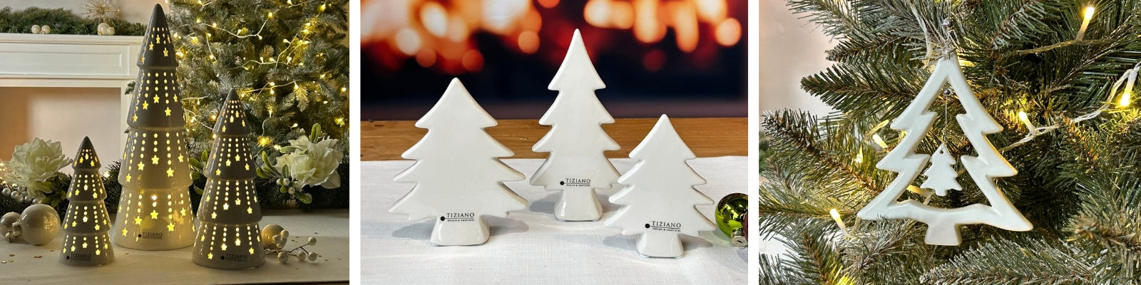 Weihnachtliche Bäume