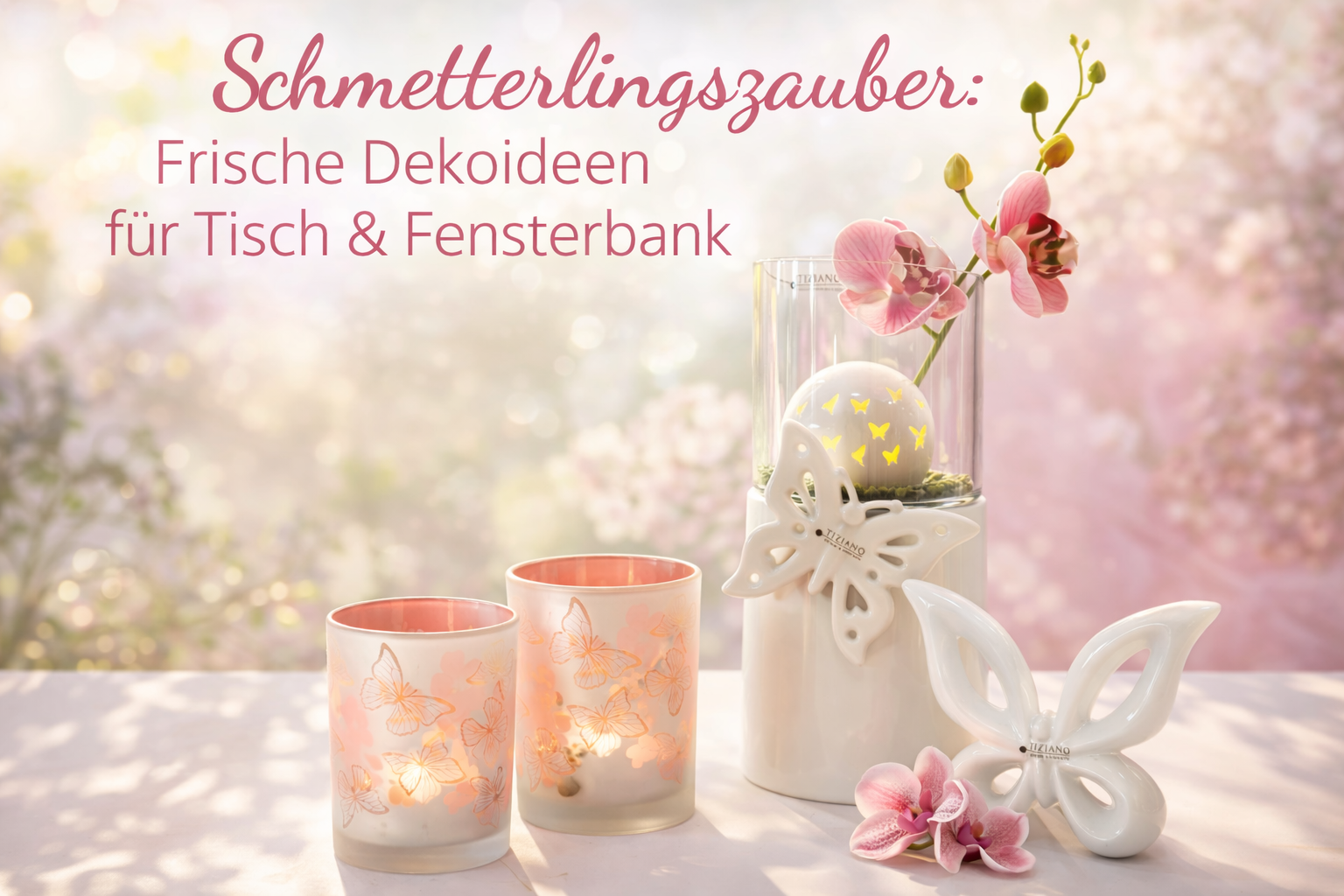 Dekoideen mit Schmetterlingen