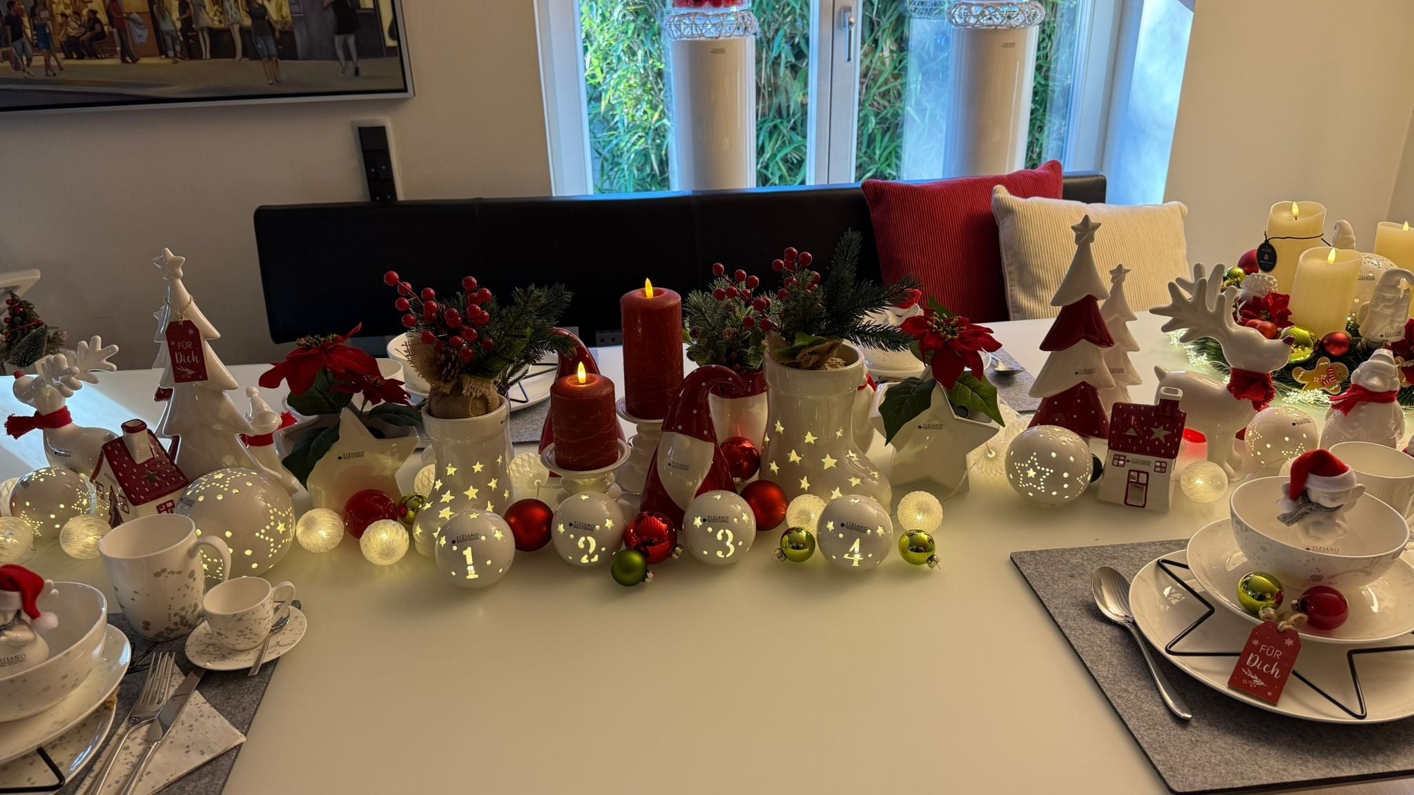 Weihnachten in Rot & Weiss
