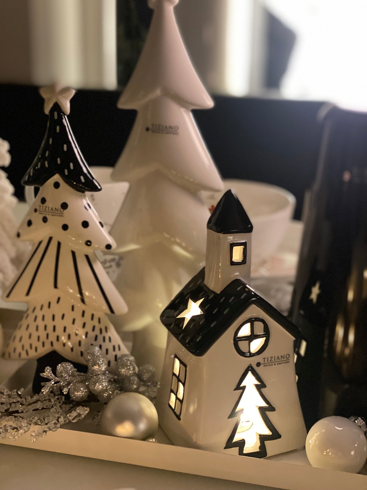 Weihnachten in Schwarz & Weiss