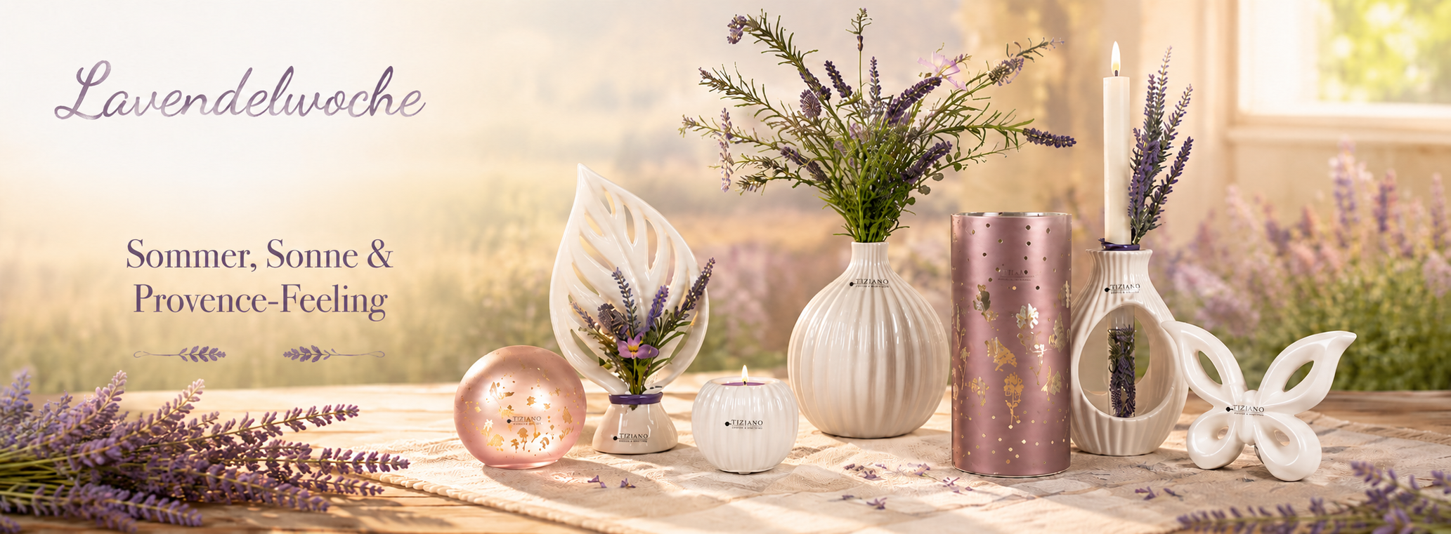 Dekoideen rund um Lavendel