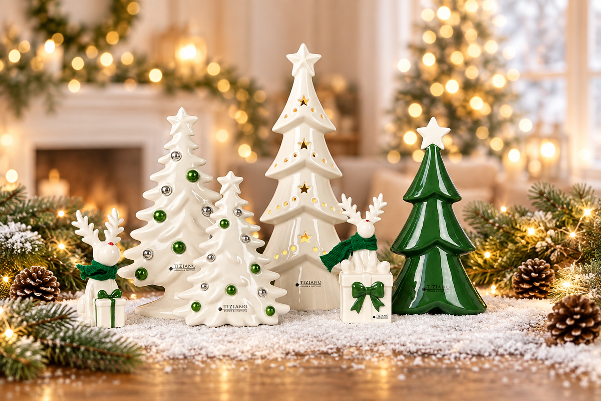 Weihnachten in Grün & Weiß