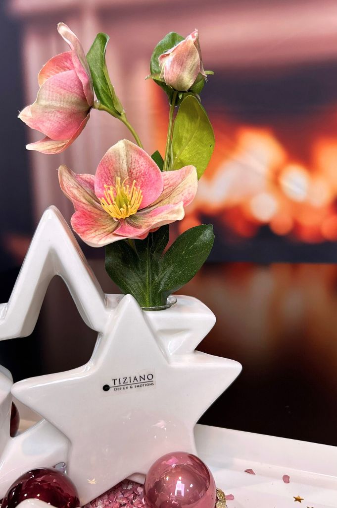 Adventset Metallschale Legri mit Haus Marana+Ebbio