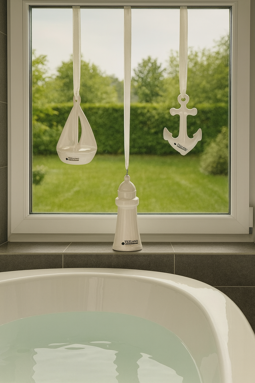 Hänger Beachtime in 3 Versionen creme-weiß