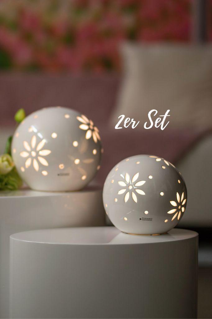 2er Set Lichtkugel Tadino