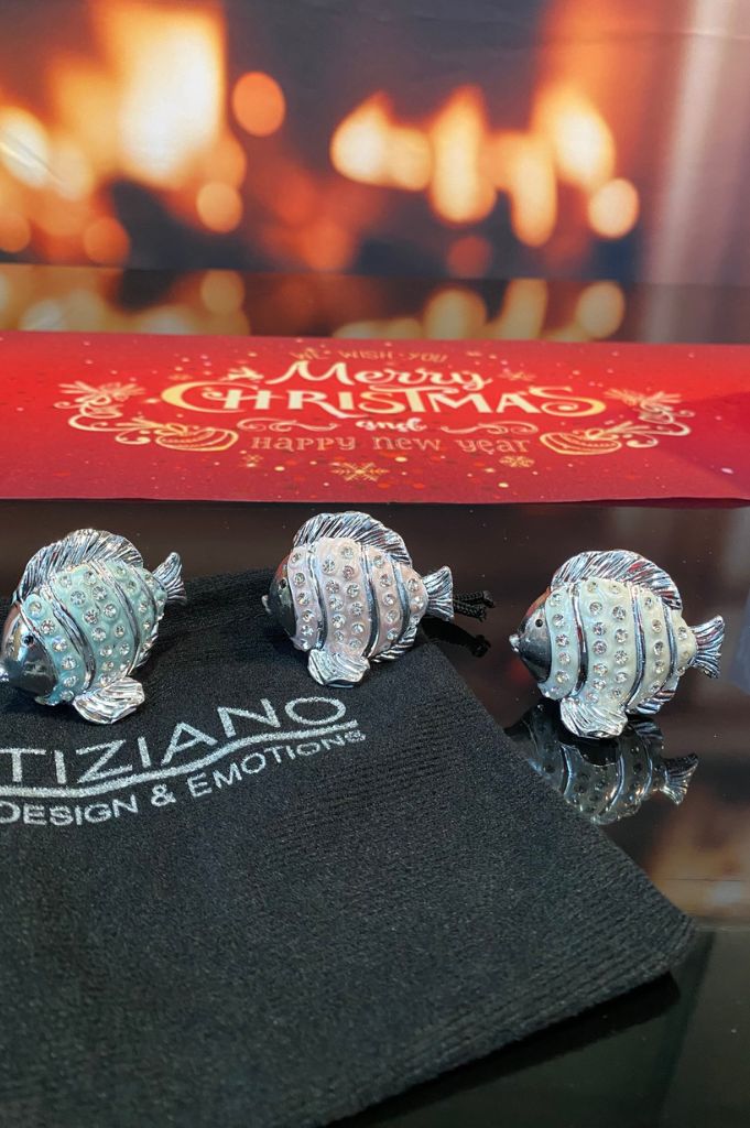 3er Fischset sortiert im Geschenkbeutel