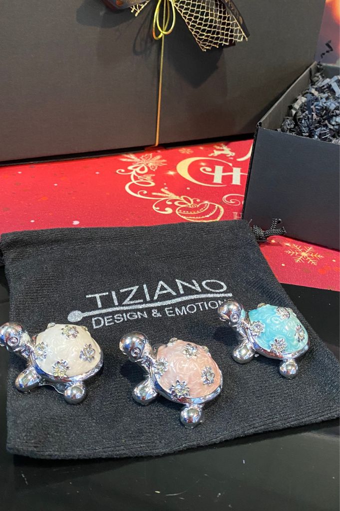 3er Set Schildköte sortiert in Geschenkbeutel