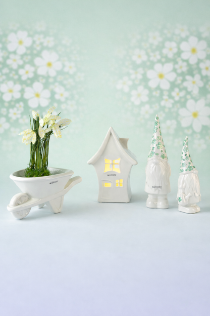 Dekoset blumige Zwergenidylle M