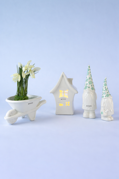 Dekoset blumige Zwergenidylle M