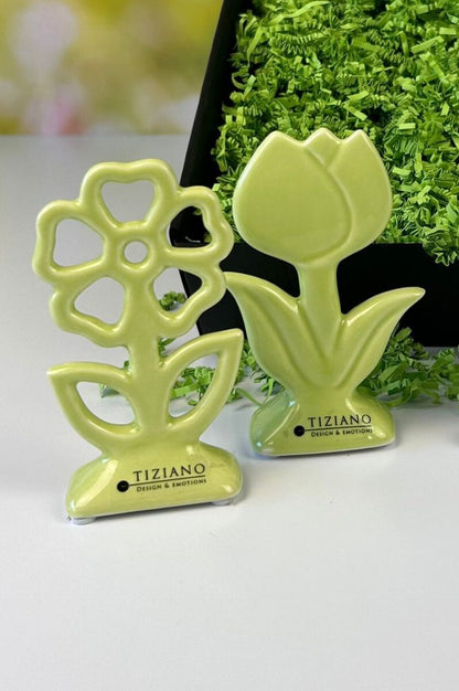 Blume Mesola 12cm in 2 Varianten grün
