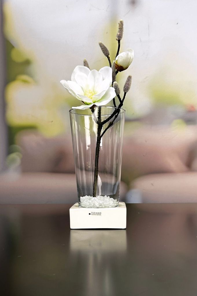 Glasvase Carnia 25cm klar