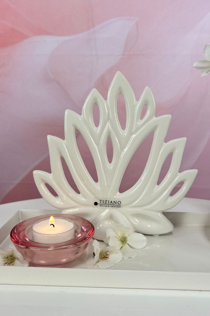 Dekoset Tablett Legri mit Shiva und Vase Vitara