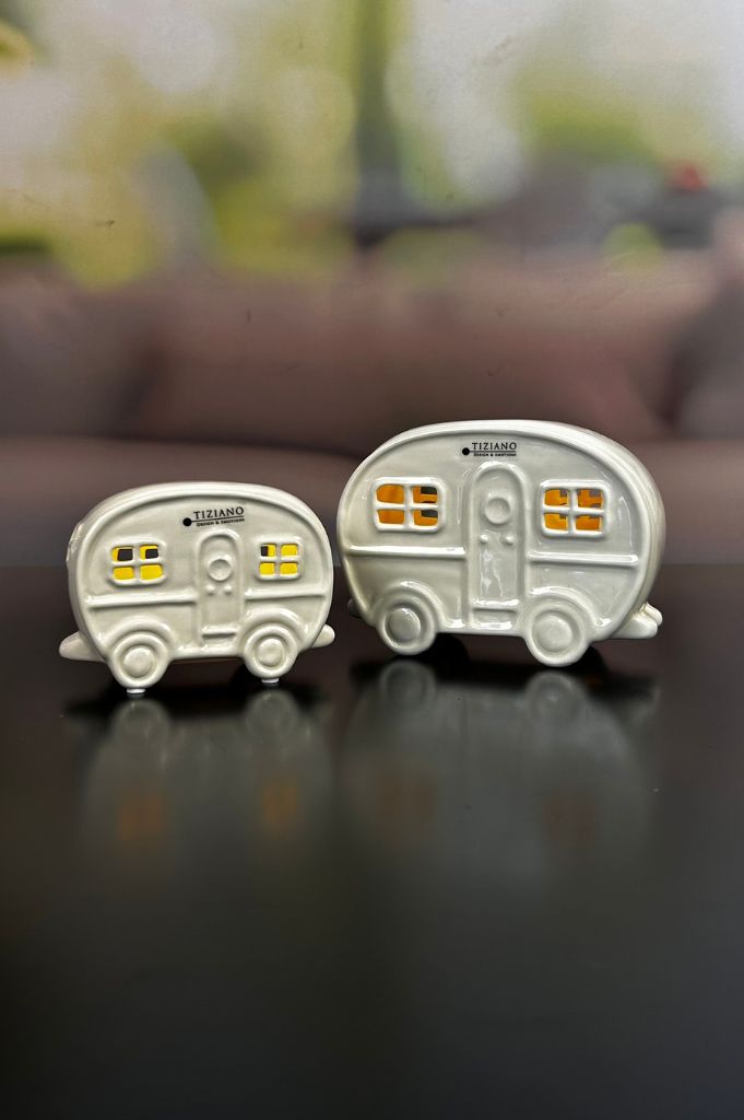 Wohnwagen Casina LED 13cm creme