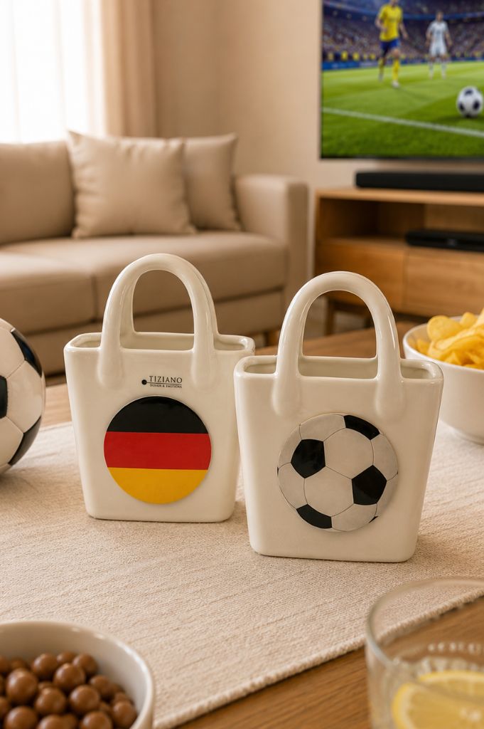 Pflanztasche Cesta creme-weiß