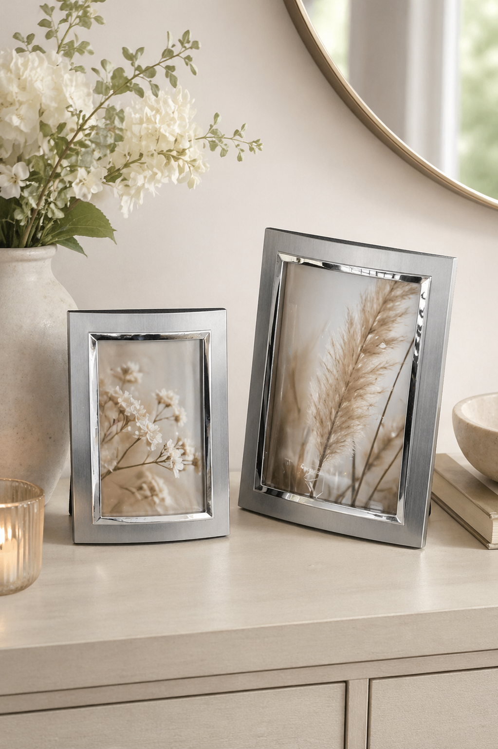 Fotorahmen 10x15cm Alu matt glänzend