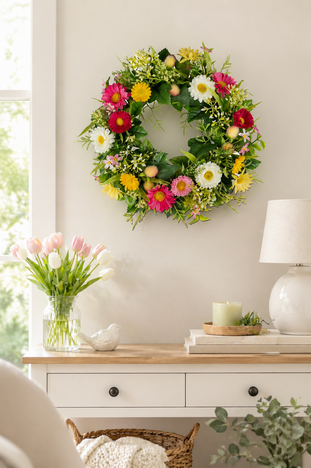 Tischdeko 18cm Blumenmeer